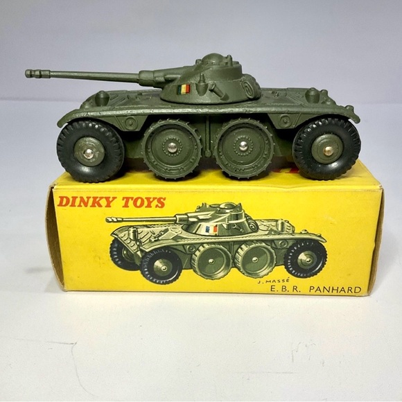 Dinky Toys 80 – Tank EBR Panhard – Miniature Ancienne – Occasion